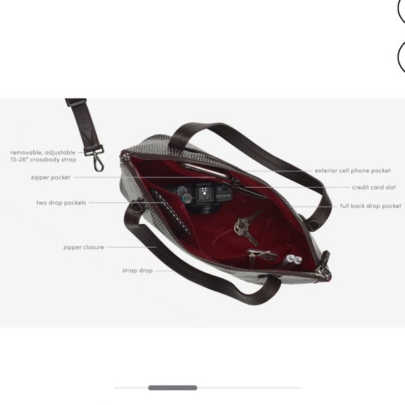 NEW Hammitt Addie Medium Espresso Reserve - Picture 14 of 16